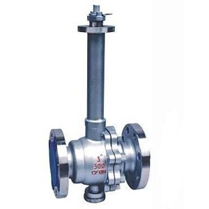 DQ41F low temperature flange ball valve